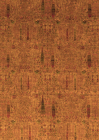 Abstract Orange Modern Rug, abs1643org