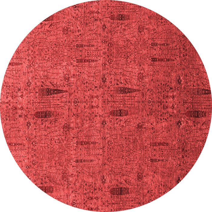 Machine Washable Abstract Red Modern Rug, wshabs1643red