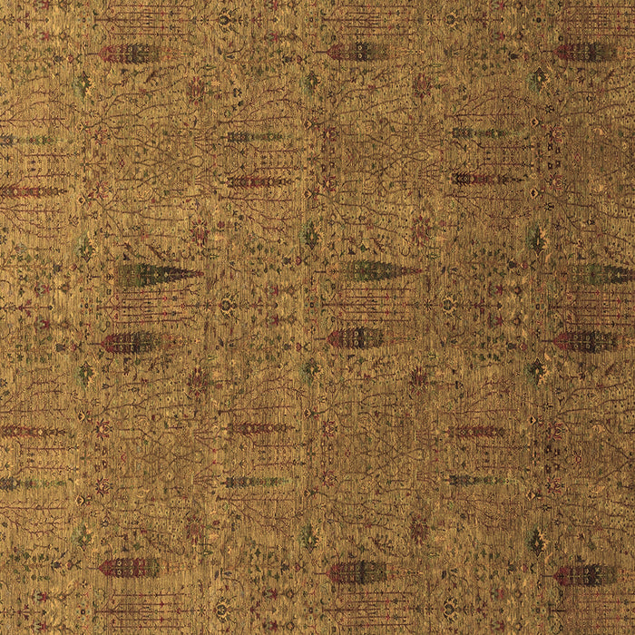 Square Abstract Brown Modern Rug, abs1643brn