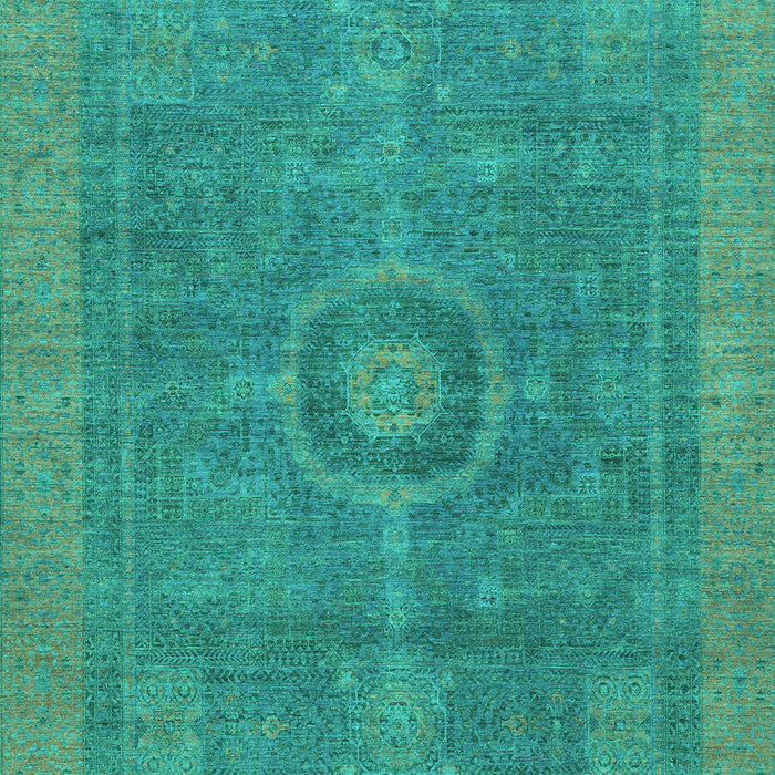 Abstract Turquoise Modern Rug, abs1644turq