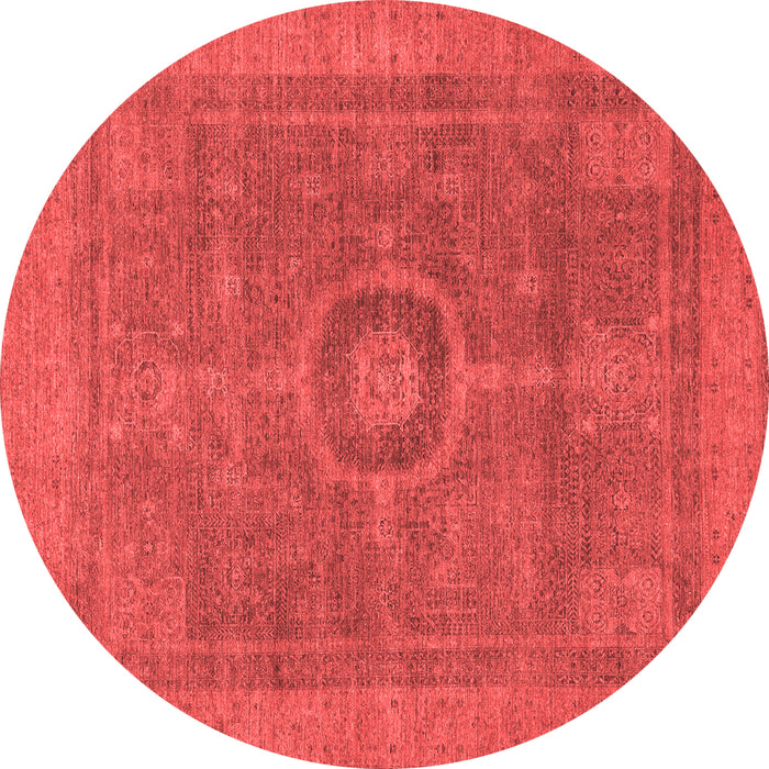 Machine Washable Abstract Red Modern Rug, wshabs1644red