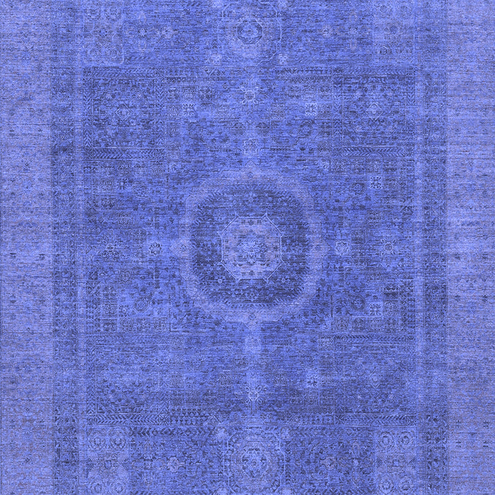 Abstract Blue Modern Rug, abs1644blu