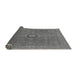 Sideview of Abstract Gray Modern Rug, abs1644gry