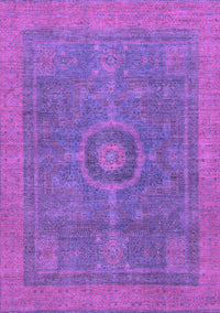 Abstract Purple Modern Rug, abs1644pur