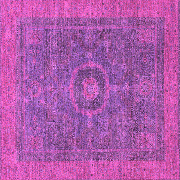 Square Abstract Pink Modern Rug, abs1644pnk