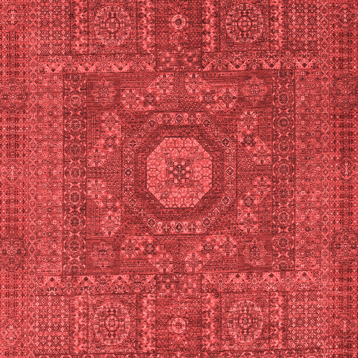 Abstract Red Modern Area Rugs