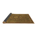 Sideview of Abstract Brown Modern Rug, abs1645brn