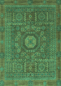 Abstract Turquoise Modern Rug, abs1645turq