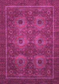 Abstract Pink Modern Rug, abs1646pnk