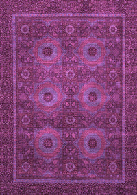 Abstract Purple Modern Rug, abs1646pur