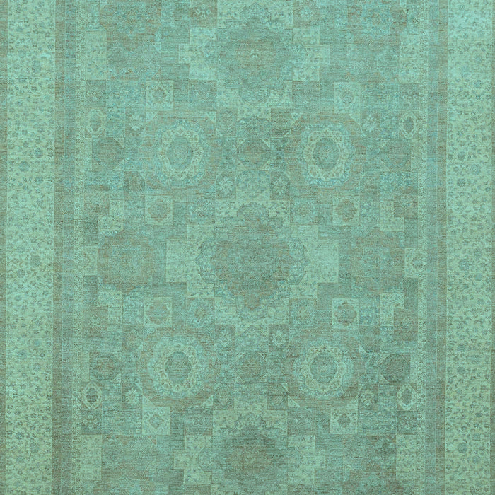 Oriental Light Blue Traditional Rug, abs1647lblu