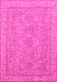 Oriental Pink Traditional Rug, abs1647pnk