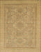 Abstract Cinnamon Brown Oriental Rug, abs1647