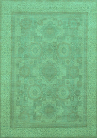 Oriental Turquoise Traditional Rug, abs1647turq