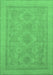 Oriental Emerald Green Traditional Rug, abs1647emgrn