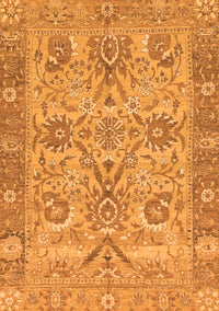 Abstract Orange Modern Rug, abs1648org