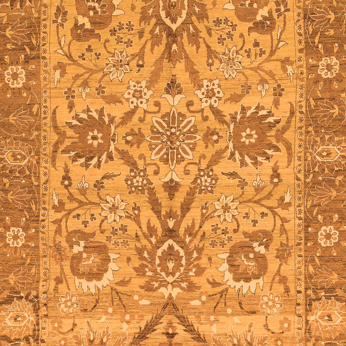 Abstract Orange Modern Rug, abs1648org