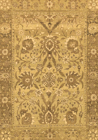 Abstract Brown Modern Rug, abs1648brn