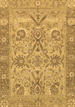 Abstract Brown Modern Rug, abs1648brn