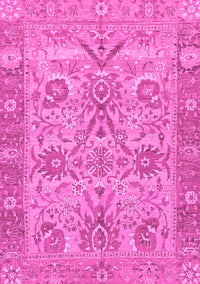 Abstract Pink Modern Rug, abs1648pnk