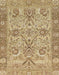 Abstract Light Brown Modern Rug, abs1648