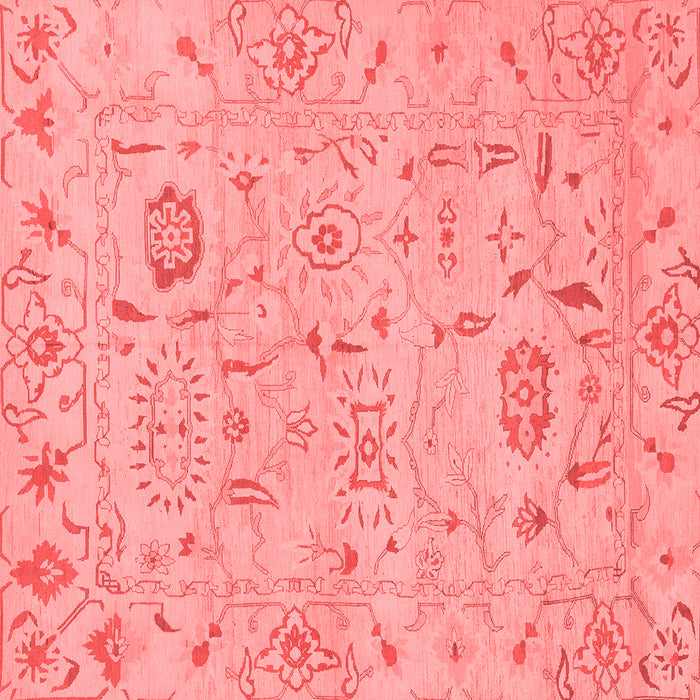 Machine Washable Abstract Red Modern Rug, wshabs1649red