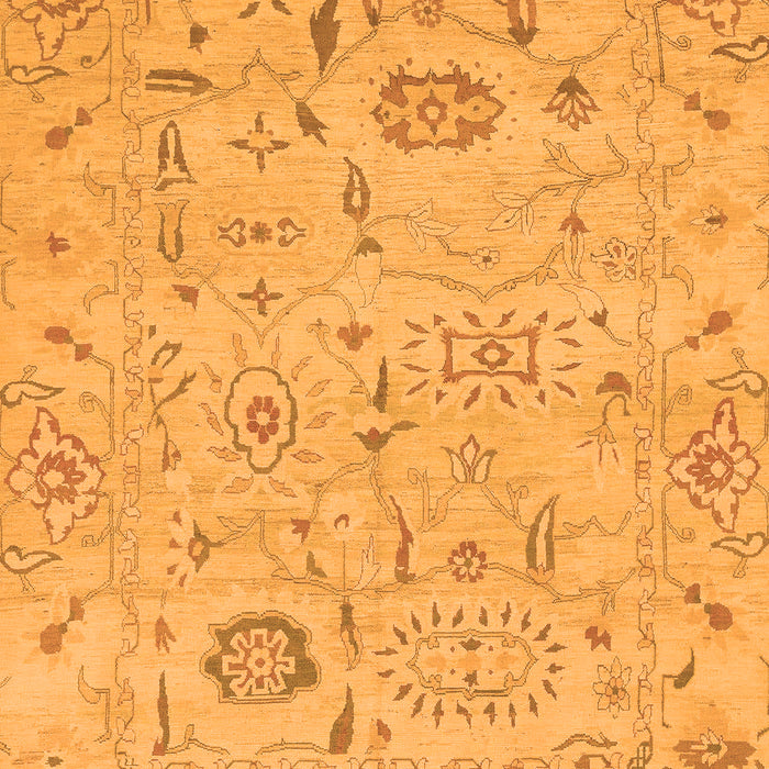 Machine Washable Abstract Orange Modern Area Rugs, wshabs1649org