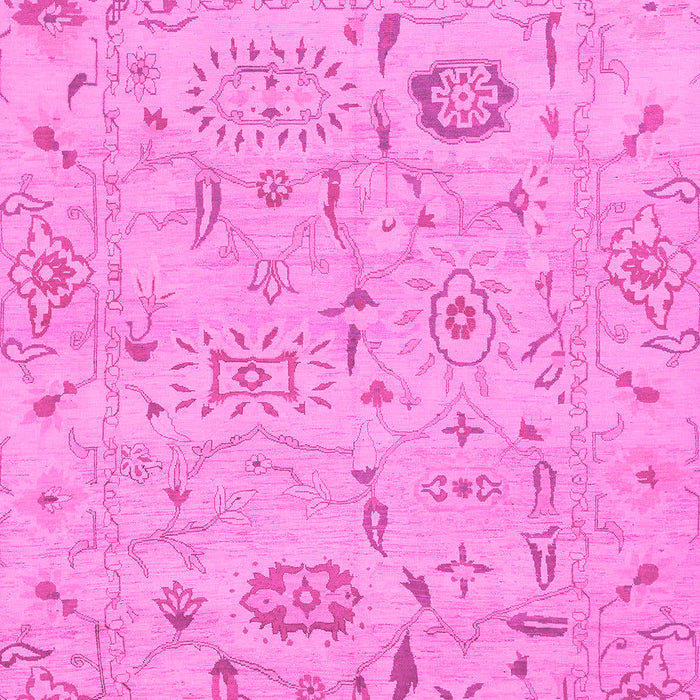 Abstract Pink Modern Rug, abs1649pnk