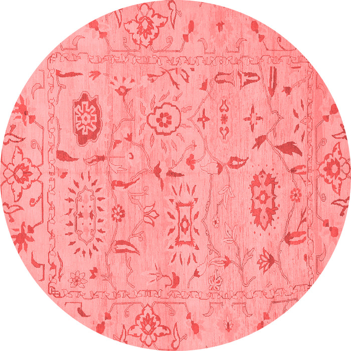 Machine Washable Abstract Red Modern Rug, wshabs1649red