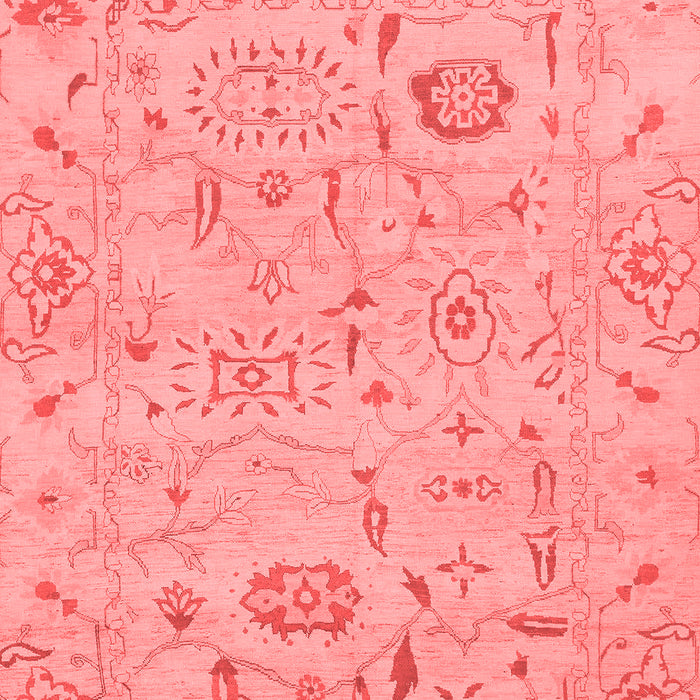 Machine Washable Abstract Red Modern Rug, wshabs1649red