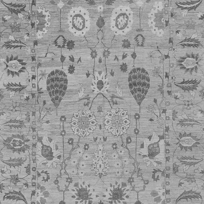 Machine Washable Oriental Gray Traditional Rug, wshabs1650gry