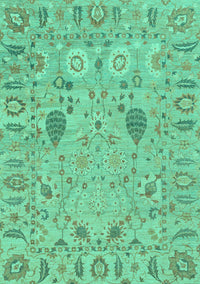 Oriental Turquoise Traditional Rug, abs1650turq