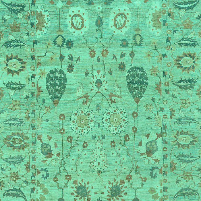 Oriental Turquoise Traditional Rug, abs1650turq