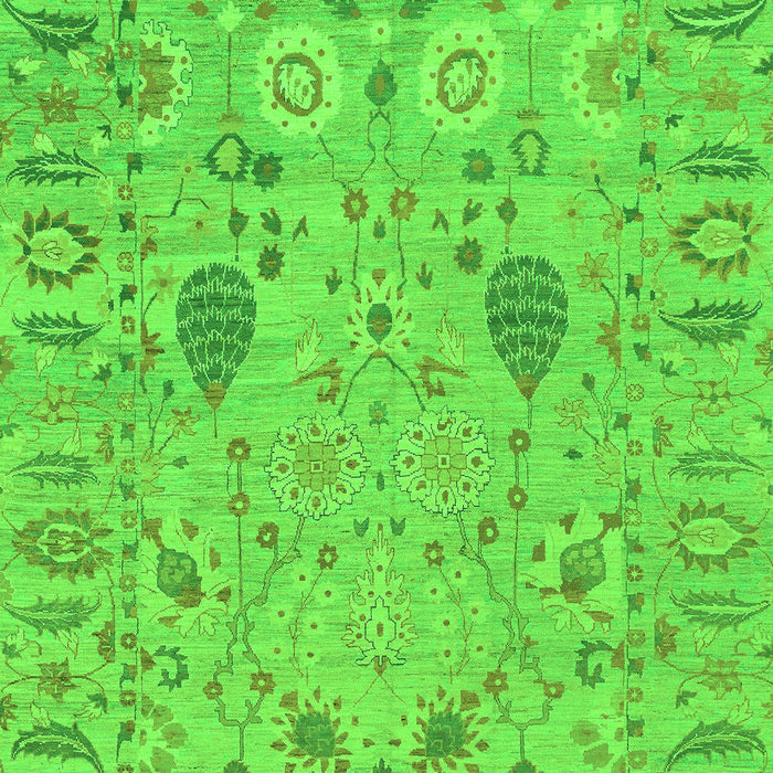 Oriental Green Traditional Rug, abs1650grn