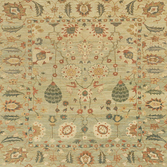 Square Machine Washable Abstract Cinnamon Brown Rug, wshabs1650