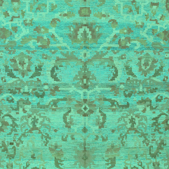 Abstract Turquoise Modern Rug, abs1651turq