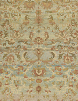 Abstract Cinnamon Brown Modern Rug, abs1651