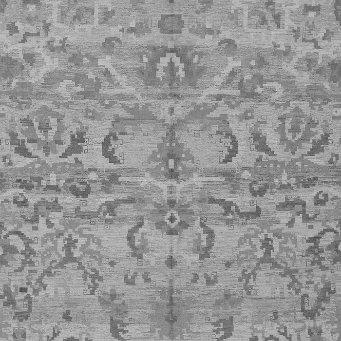 Abstract Gray Modern Rug, abs1651gry