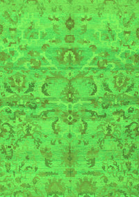 Abstract Green Modern Rug, abs1651grn