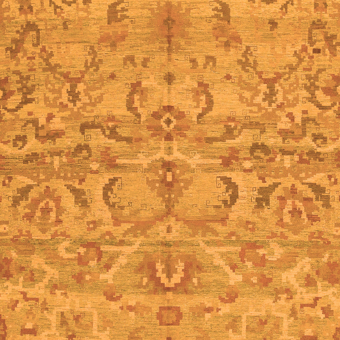 Machine Washable Abstract Orange Modern Area Rugs, wshabs1651org