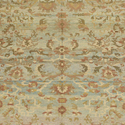 Square Machine Washable Abstract Cinnamon Brown Rug, wshabs1651