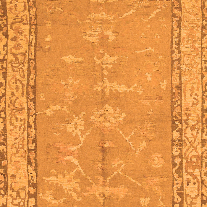 Abstract Orange Modern Rug, abs1652org