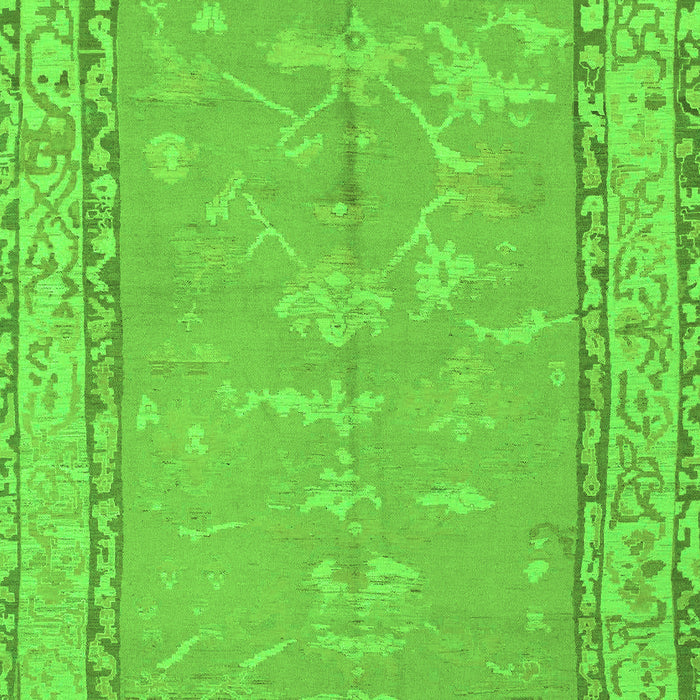 Abstract Green Modern Rug, abs1652grn