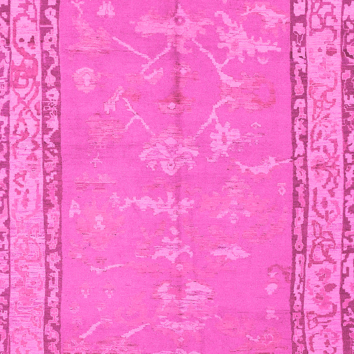 Machine Washable Abstract Pink Modern Rug, wshabs1652pnk
