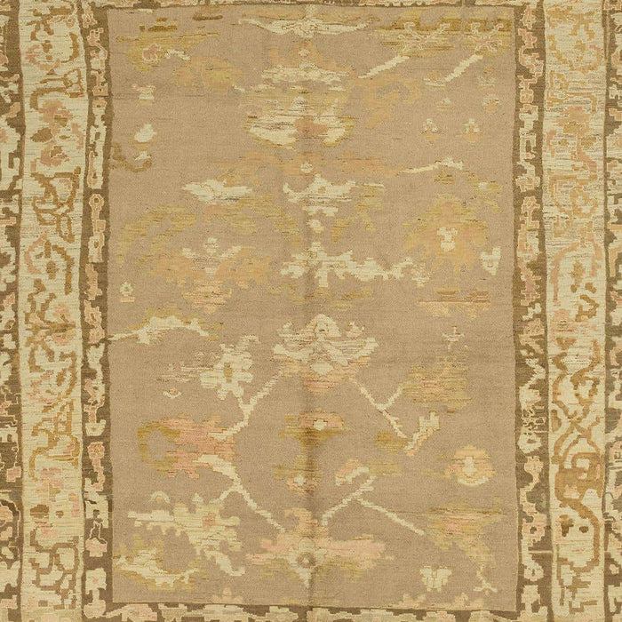 Machine Washable Abstract Cinnamon Brown Rug, wshabs1652