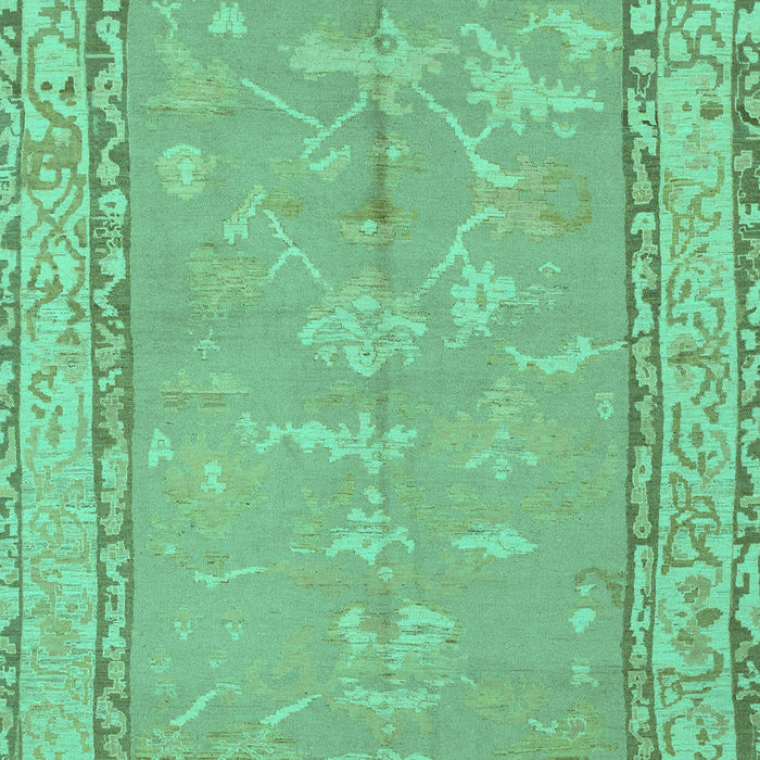 Abstract Turquoise Modern Rug, abs1652turq