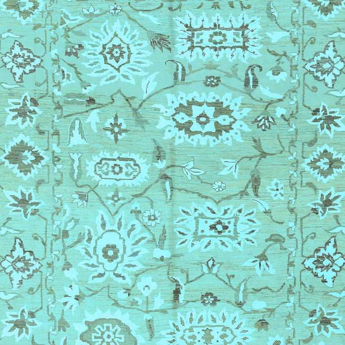 Machine Washable Abstract Light Blue Modern Rug, wshabs1654lblu