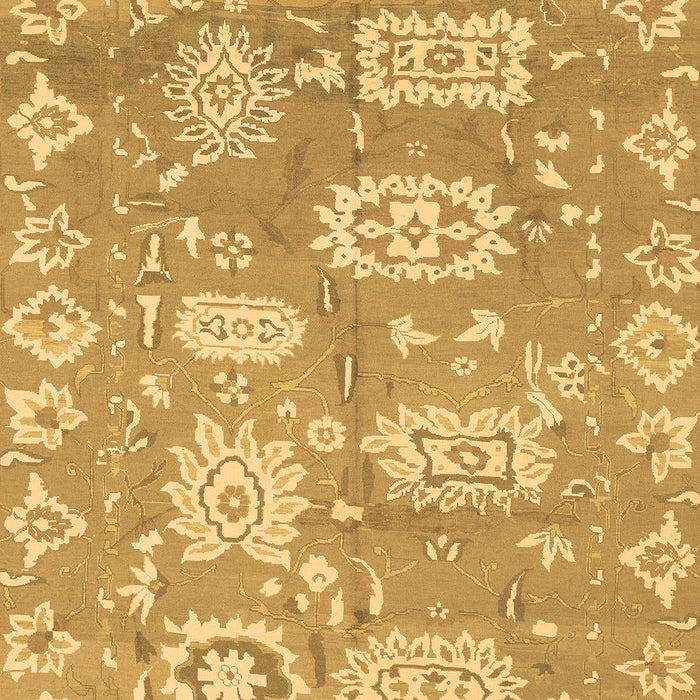 Abstract Brown Modern Rug, abs1655brn