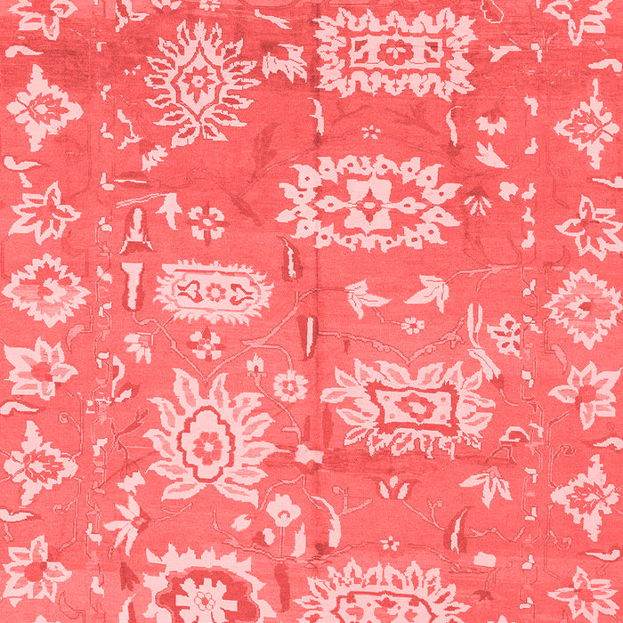 Abstract Red Modern Area Rugs