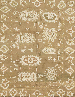 Machine Washable Abstract Cinnamon Brown Rug, wshabs1655